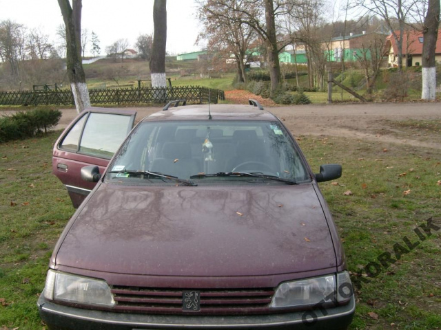 Двигатель i коробка передач peugeot 405 1.9 D