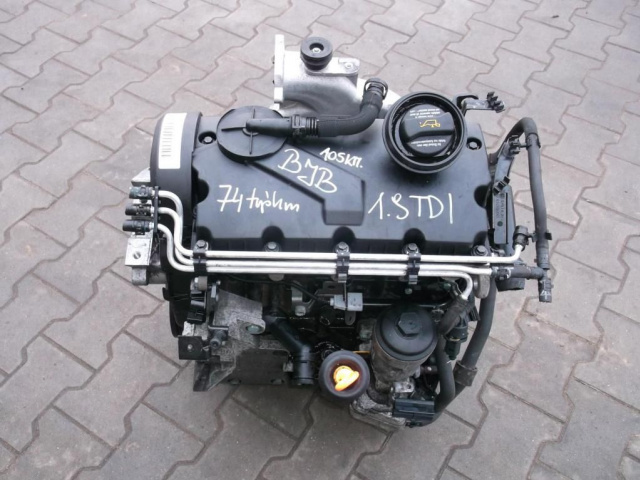 Двигатель BJB SEAT ALTEA 1.9 TDI 105 KM 74 тыс