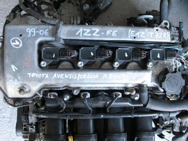 Контрактные (б.у.) двигатели Тойота Avensis универсал I (T220) 1.8 VVT-i 1ZZ-FE
