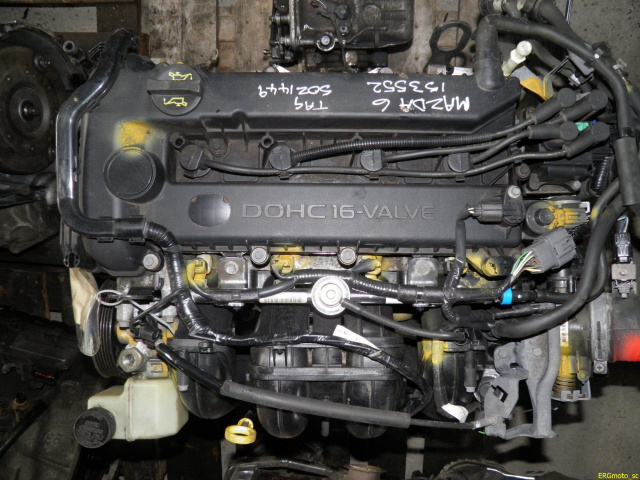 Двигатель + навесное оборудование L8 1.8 16V Mazda 5 6 02-05 OPOLE