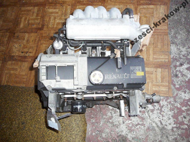 827. двигатель RENAULT MEGANE I 1.6 8V K7M702 гарантия