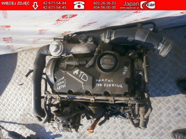 Двигатель VW VOLKSWAGEN SKODA FABIA AUDI ATD 1.9 TDI
