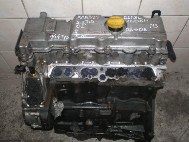 SAAB 95 2.2 2, 2 TID 02 120KM D223L двигатель