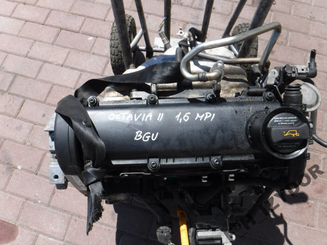 Двигатель SKODA OCTAVIA II 1.6 MPI BGU
