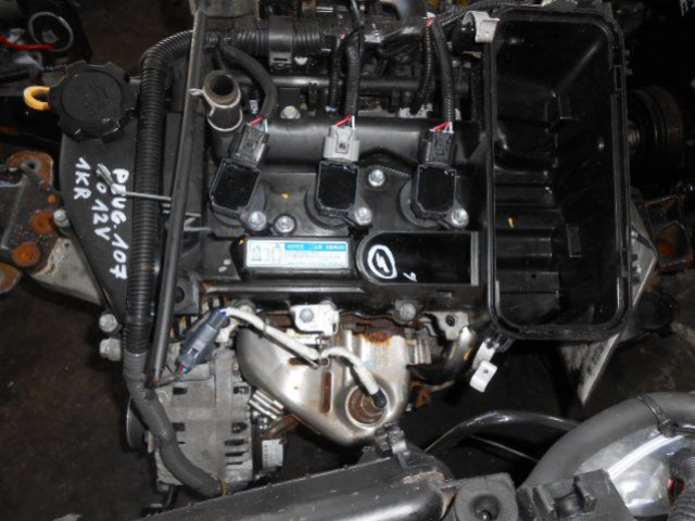 Двигатель PEUGEOT 107 CITROEN C1 AYGO 1.0 12V 1KR
