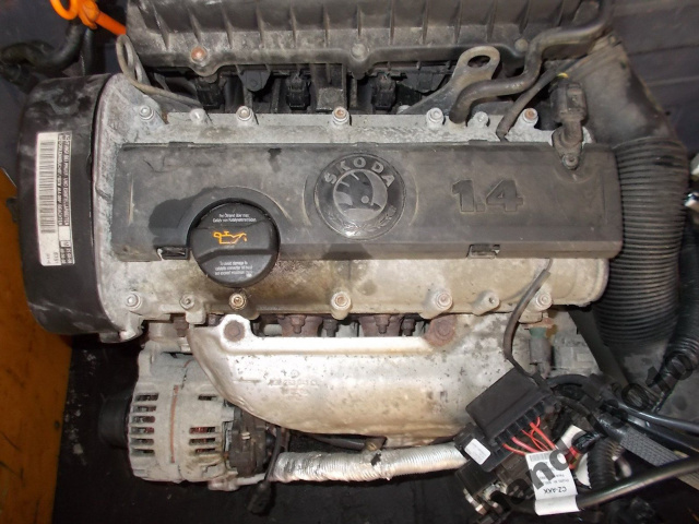 Skoda fabia II VW Seat двигатель 1, 4 16v BXW