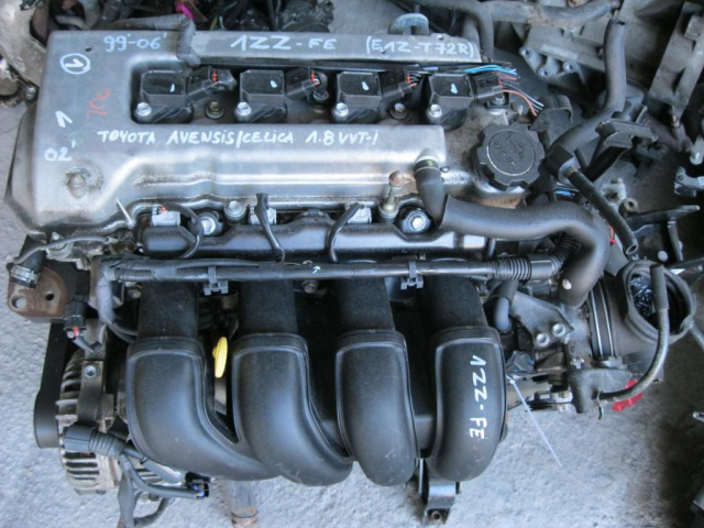 Двигатель TOYOTA AVENSIS CELICA 1.8 VVT-I 1ZZ-FE 99'-