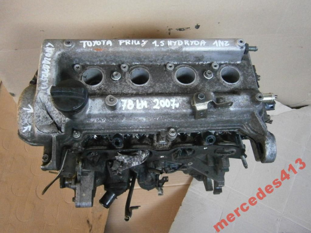 TOYOTA PRIUS 1.5 VVT-I HYBRYDA 78KM двигатель 1NZ