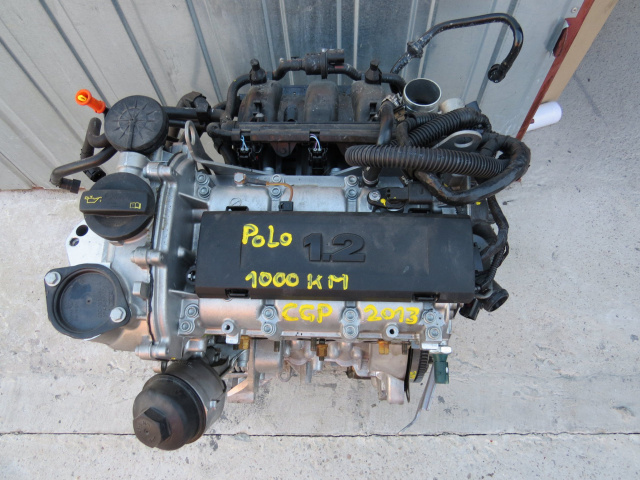 SEAT IBIZA IV 09-16 двигатель 1.2B 12V CGP в сборе