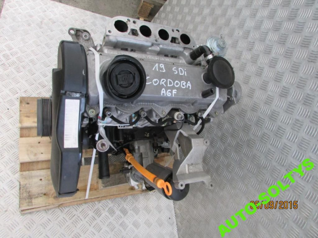 Двигатель AGP SEAT CORDOBA ПОСЛЕ РЕСТАЙЛА 01г. 1.9SDI 68KM