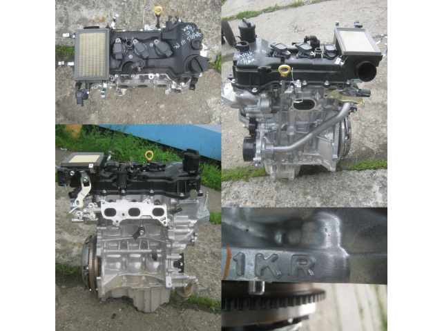 Двигатель 1KR Toyota Yaris III 1.0i