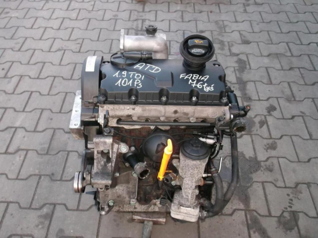Двигатель ATD SKODA FABIA 1 1.9 TDI 101 KM 76 тыс