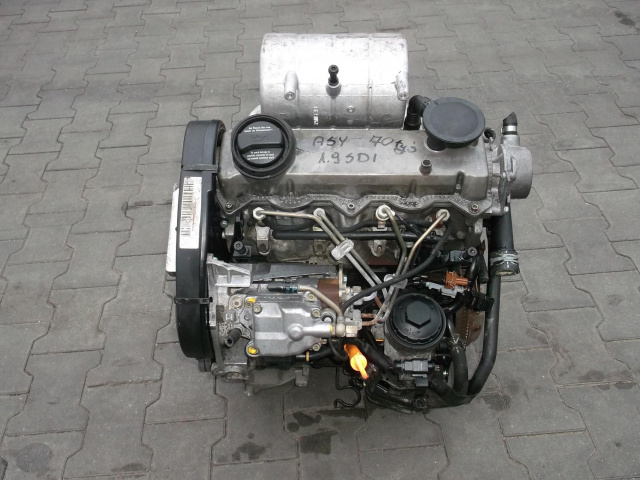 Двигатель ASY SKODA FABIA 1.9 SDI 70 тыс KM -WYSYLKA-