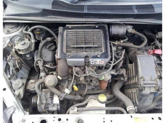 Двигатель в сборе Toyota Yaris 1.4 D4D 04г.