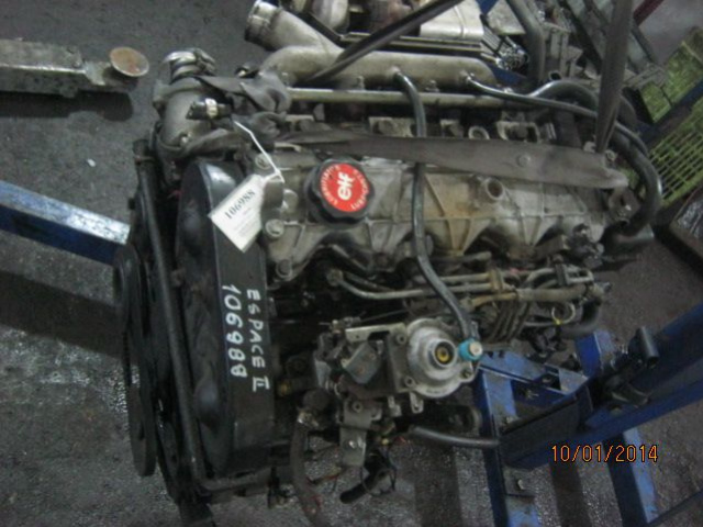 Двигатель Renault Espace 2.1TD 91-97r. ukl. wtryskowy