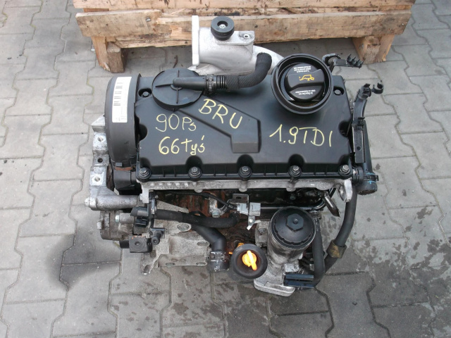Двигатель BRU SEAT LEON 2 1.9 TDI 90 KM 66 тыс