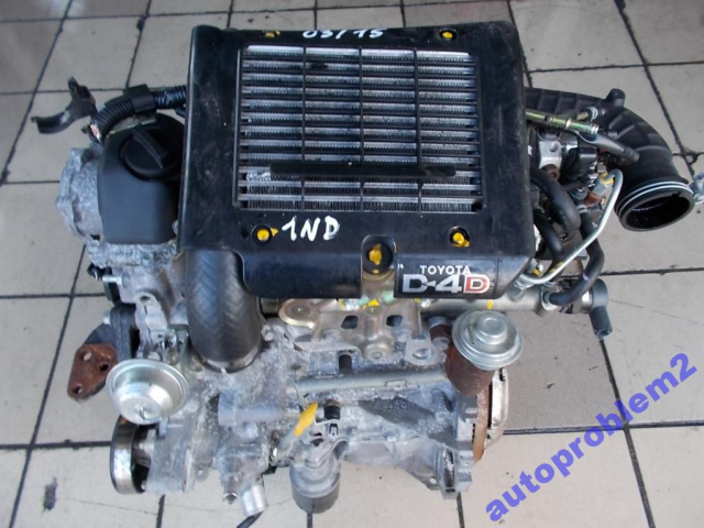 Двигатель Toyota Yaris Verso 1.4 D4D 1ND - P52L