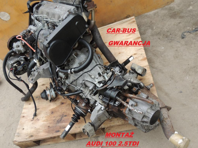 Двигатель AUDI 100 A6 C4 2.5 tdi 115 л.с. AAT гарантия