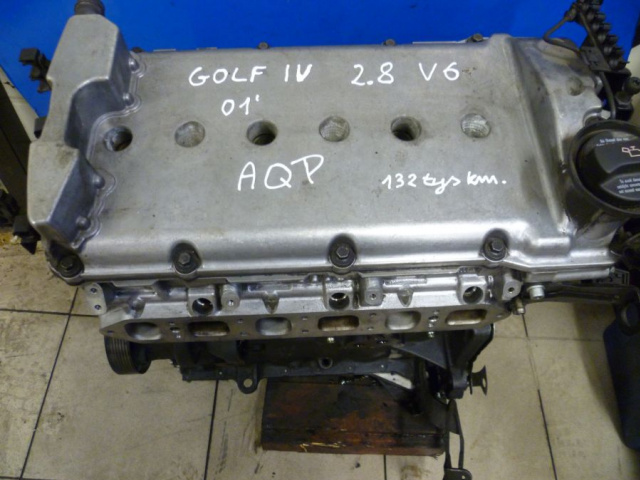 Двигатель VW GOLF IV BORA LEON 2.8 VR6 V6 204KM AQP