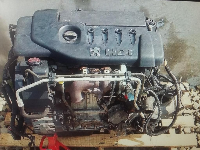 Peugeot двигатель в сборе 1.4hdi 206 307