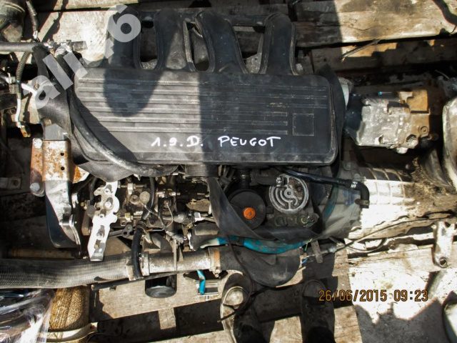 PEUGEOT CITROEN 1.9 D двигатель BERLINGO PARTNER