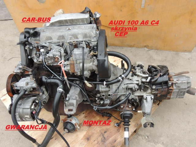 Двигатель AUDI 100 A6 C4 2.5 tdi 115 л.с. AAT гарантия